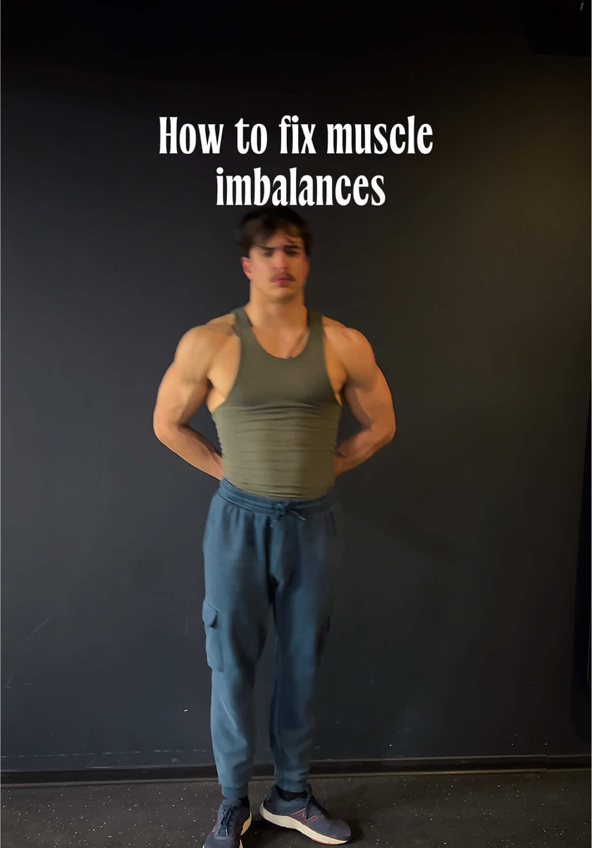 Wanna know how to fix muscle imbalances ? this will help, follow for more fitness tips - - - - #gym #sport #workout #muscleimbalances #muscles #Fitness #fitnesstips 