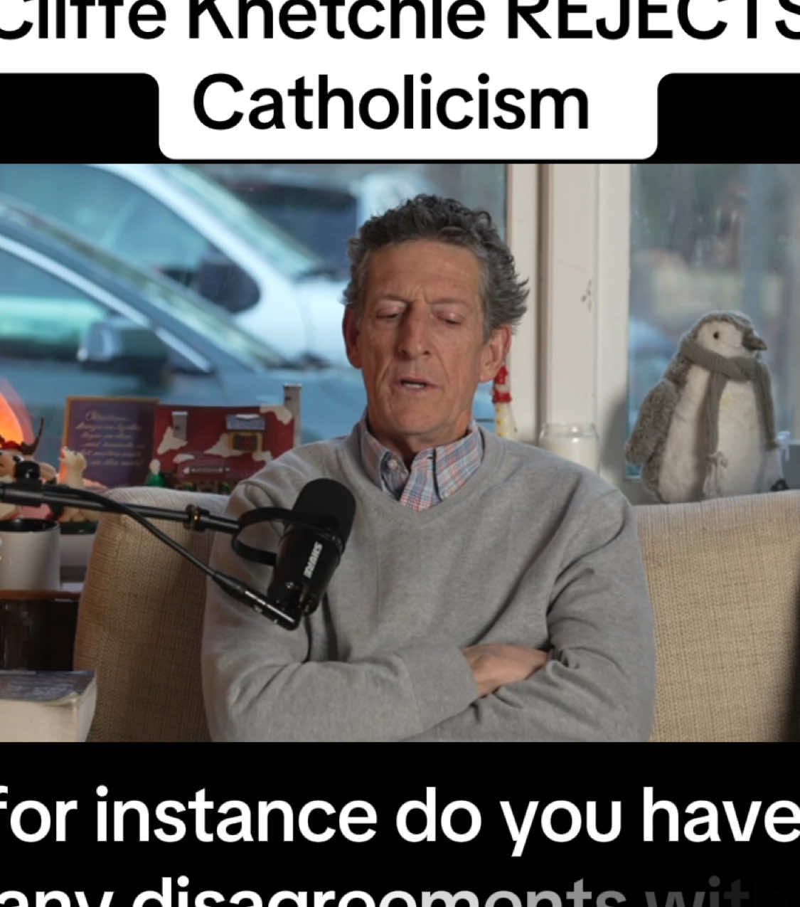 Why Cliffe Knetchle Rejects Catholicism #jackneel #podcast #cliffeknechtle #stuartknechtle #christiantiktok 