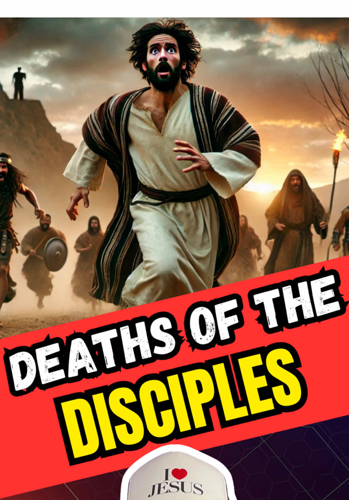 Did Jesus’ Disciples Die for a Lie? 🤯  . . . The disciples would not die for a lie. They had seen the wounds, touched the light, eaten with the One death could not hold. Men do not bleed for a story they invented — but for truth that burned in their bones. They saw, they knew, they died — because He lives.⁣ #jesus #God #christiantiktok #fyp