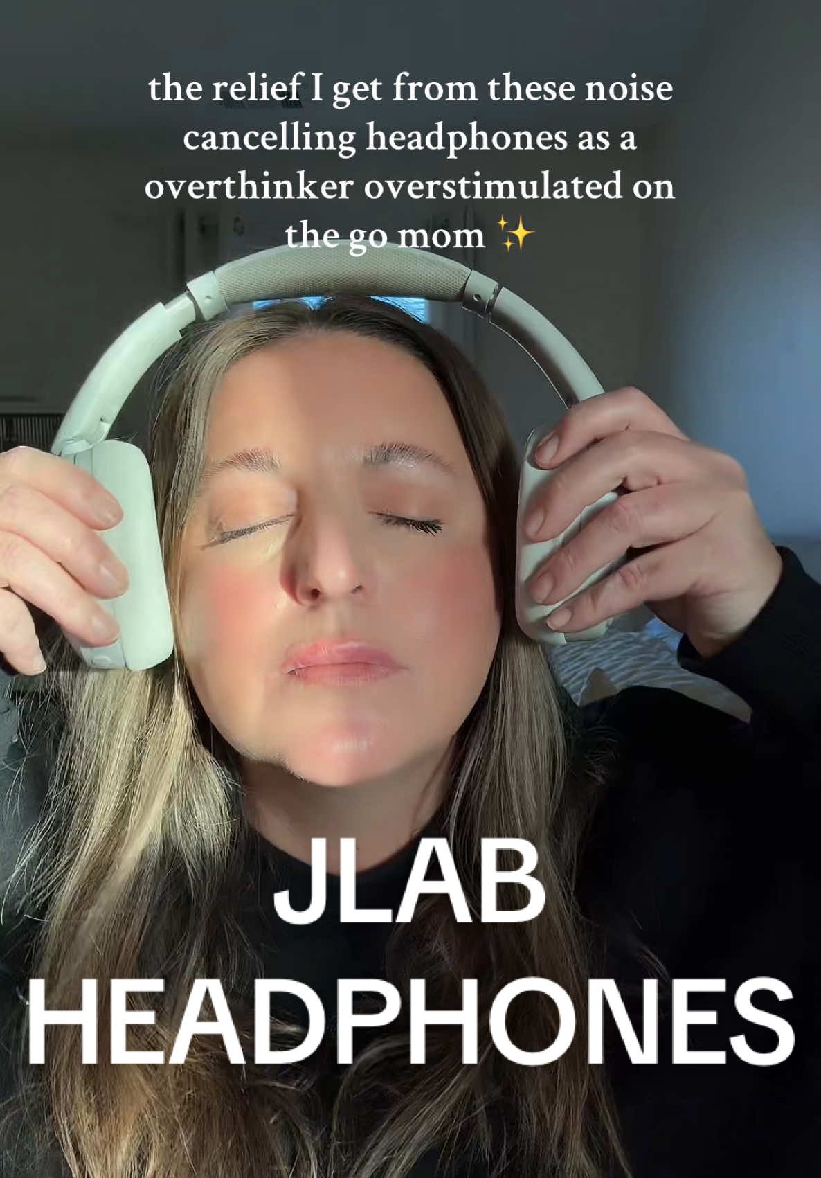 Better than the 🍎 ones I swear!! The quality, sound, features! These JLab headphones are better than the expensive headphones!! Love the noise cancelling feature and be aware mode.  @JLab  #jab #jlabheadphones #bluetoothheadphones #wirelessheadphones #jabbluetoothheadphones #noisecancellingheadphones #jlabnoisecancellationheadphones