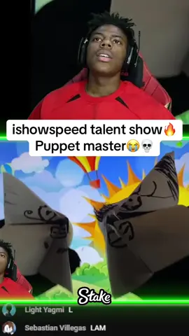ishowspeed talent show🔥 Puppet master😭💀 #Fyp #ishowspeed #speed #speedclips #ishowspeedclips #lsf #viral #yt 