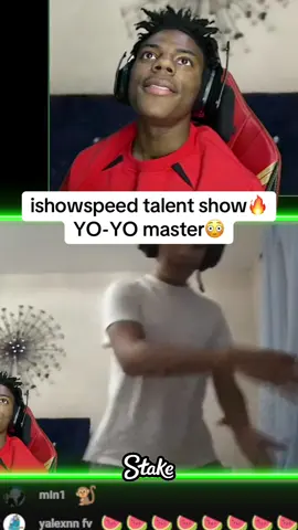 ishowspeed talent show🔥 YO-YO master😳 #Fyp #ishowspeed #speed #speedclips #ishowspeedclips #lsf #viral #yt 