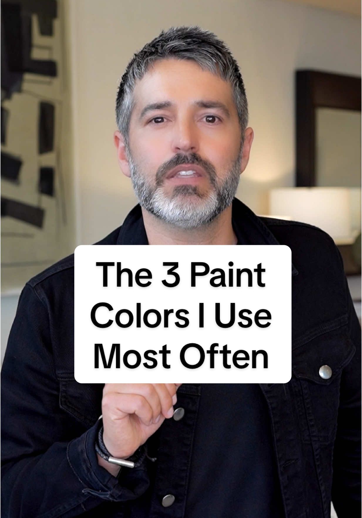 My neediest followers ask me this question all the time... What 3 paint colors do I use most often in my projects? #paintcolors #paintideas #painttips #paint #paintinspiration #paintingtips #interiordesigntrends #interiordesigninspiration #interiordesignideas #interiordesigntips #interiordesign 