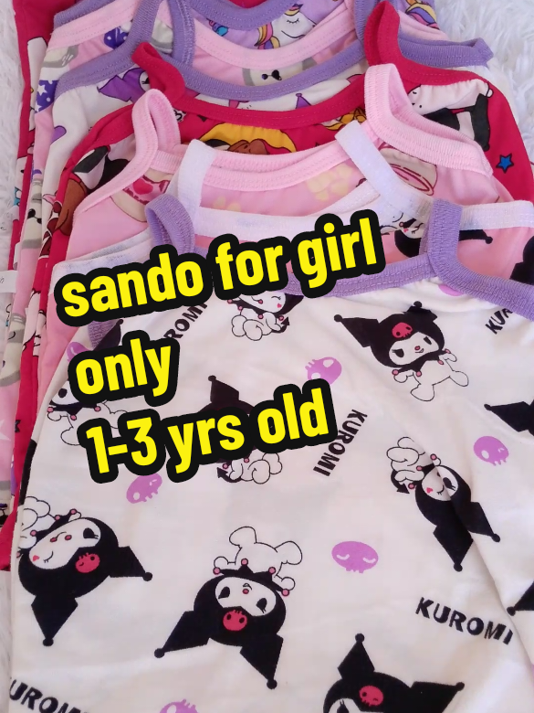 sando for baby girl assorted design perfect ngaun malapit na Ang summer  #sandoforgirls #sandoforkids #everydayoutfit #mommyfinds 