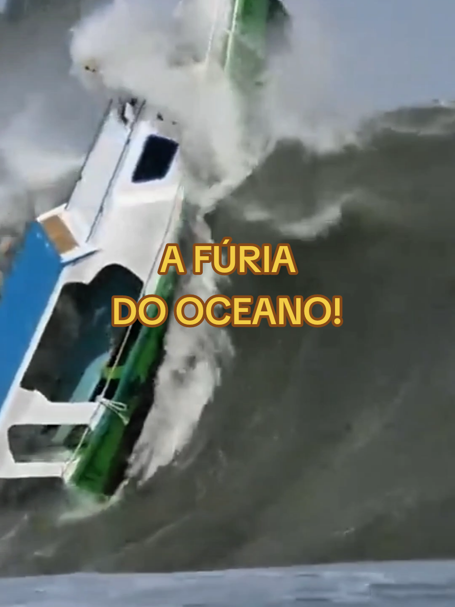 A fúria do Oceano #natureza #oceano #hoistthecolors #tempestade 
