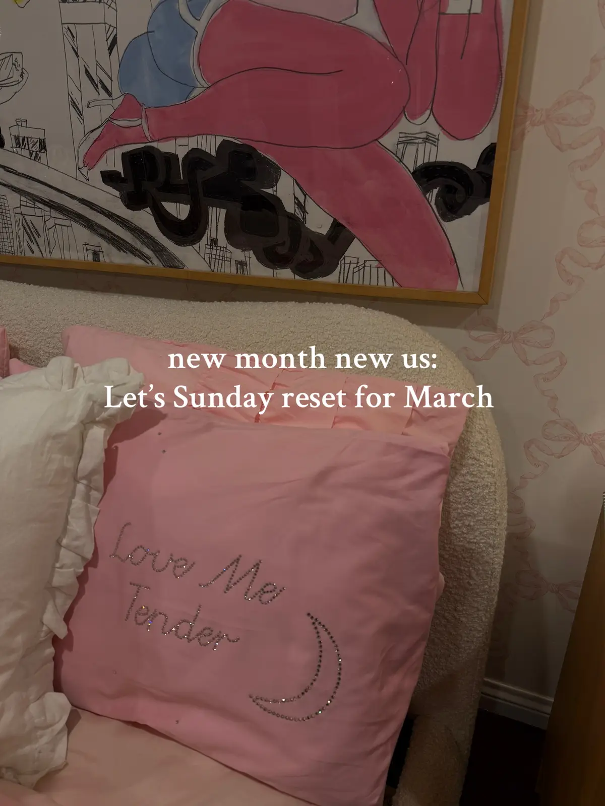 Let me know if you want a full breakdown of my monthly reset 🤍 #sundayreset #monthlyreset #newmonth #CleanTok #springcleaning 