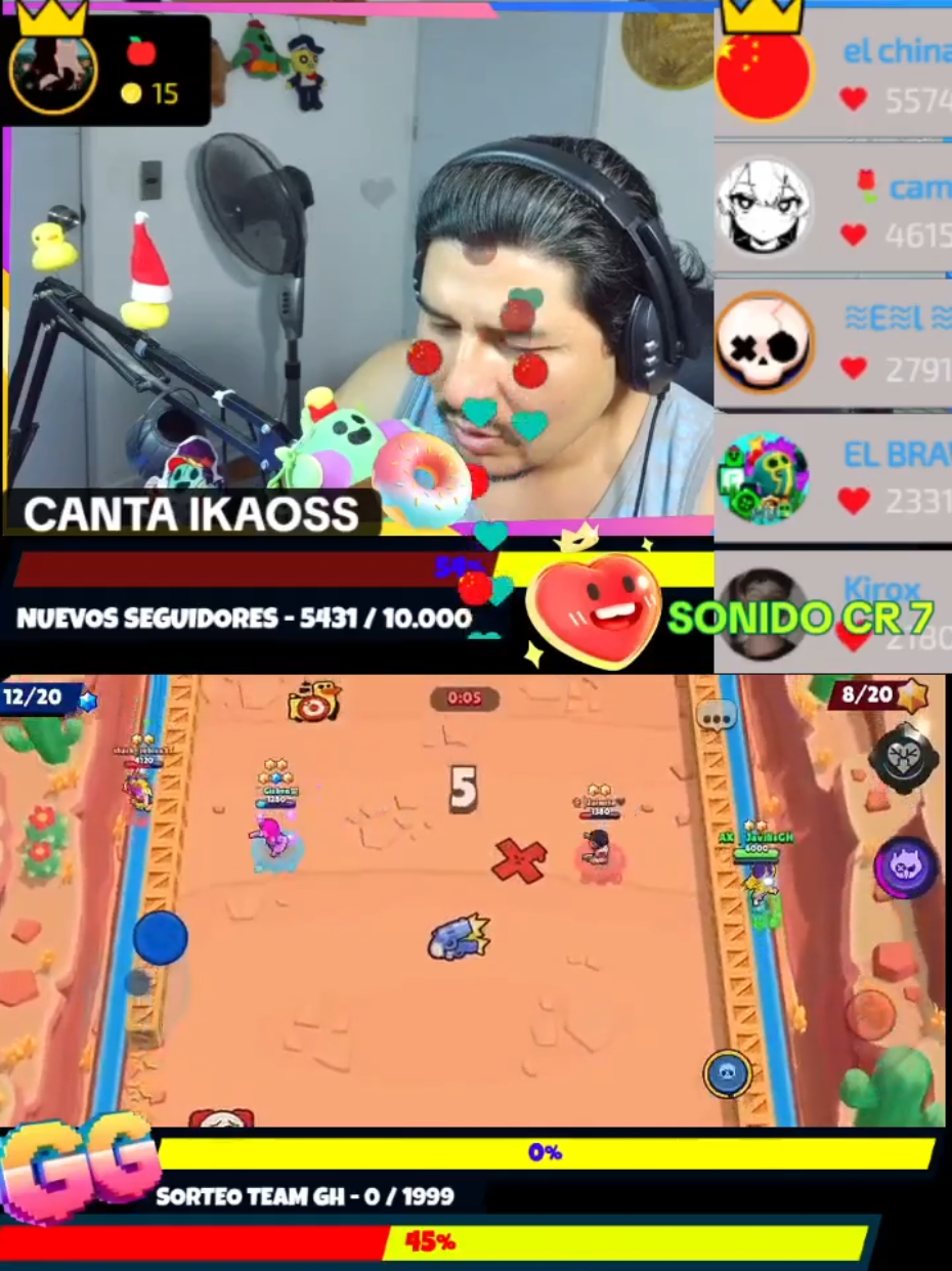 #LIVEhighlights #TikTokLIVE #LIVE  PVP AMISTOSOS - 2  @Gisben愛 @🍎  #brawlstars #foryoupag #teamgh #fyp #supercell #videoviral #foryoupage❤️❤️ #viral_video 