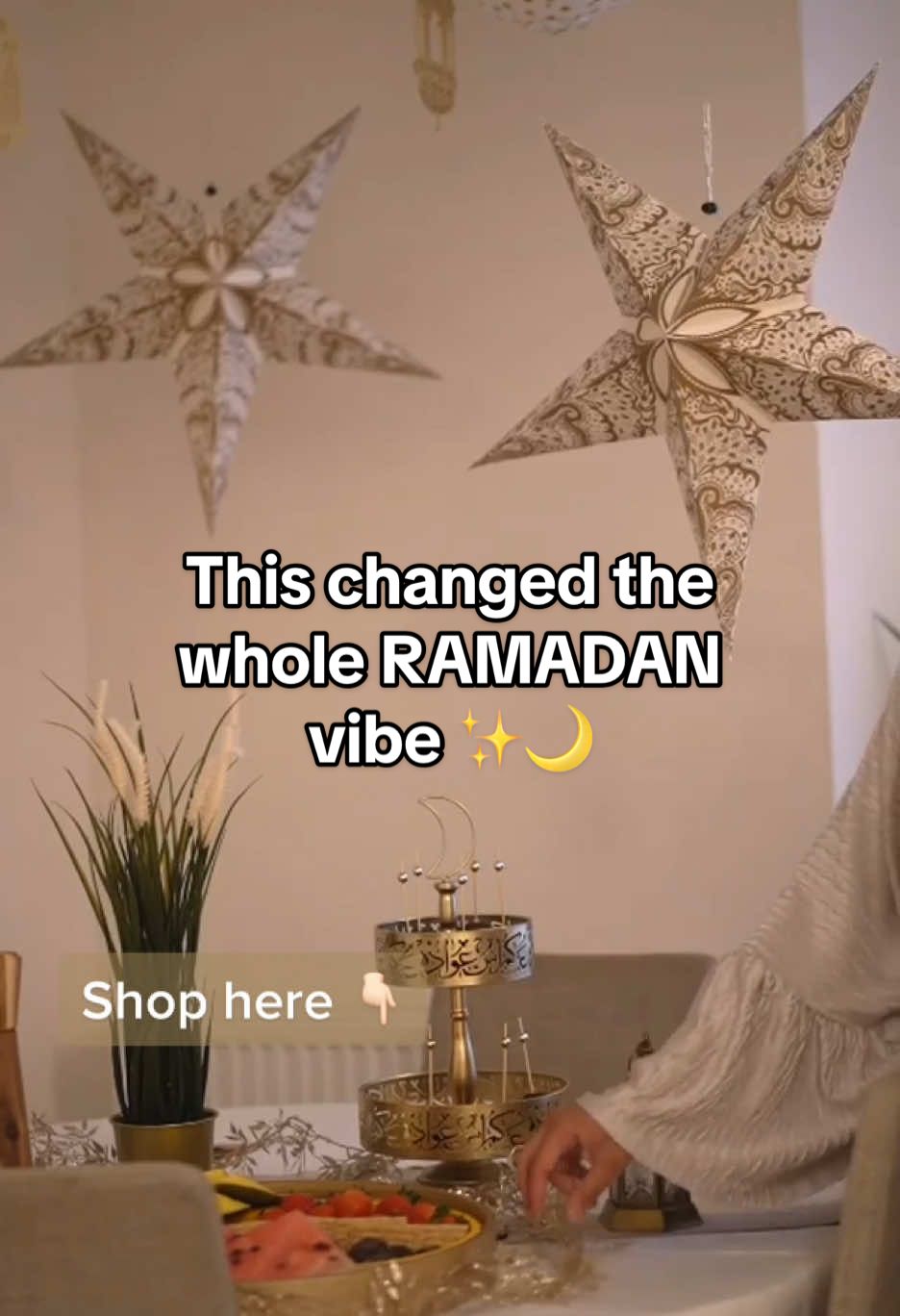 Turning our home into a space of peace and reflection ✨🌙 Preparing for iftar, suhoor, and the blessings of Ramadan. May this month bring light into our hearts and homes. ❤️ 