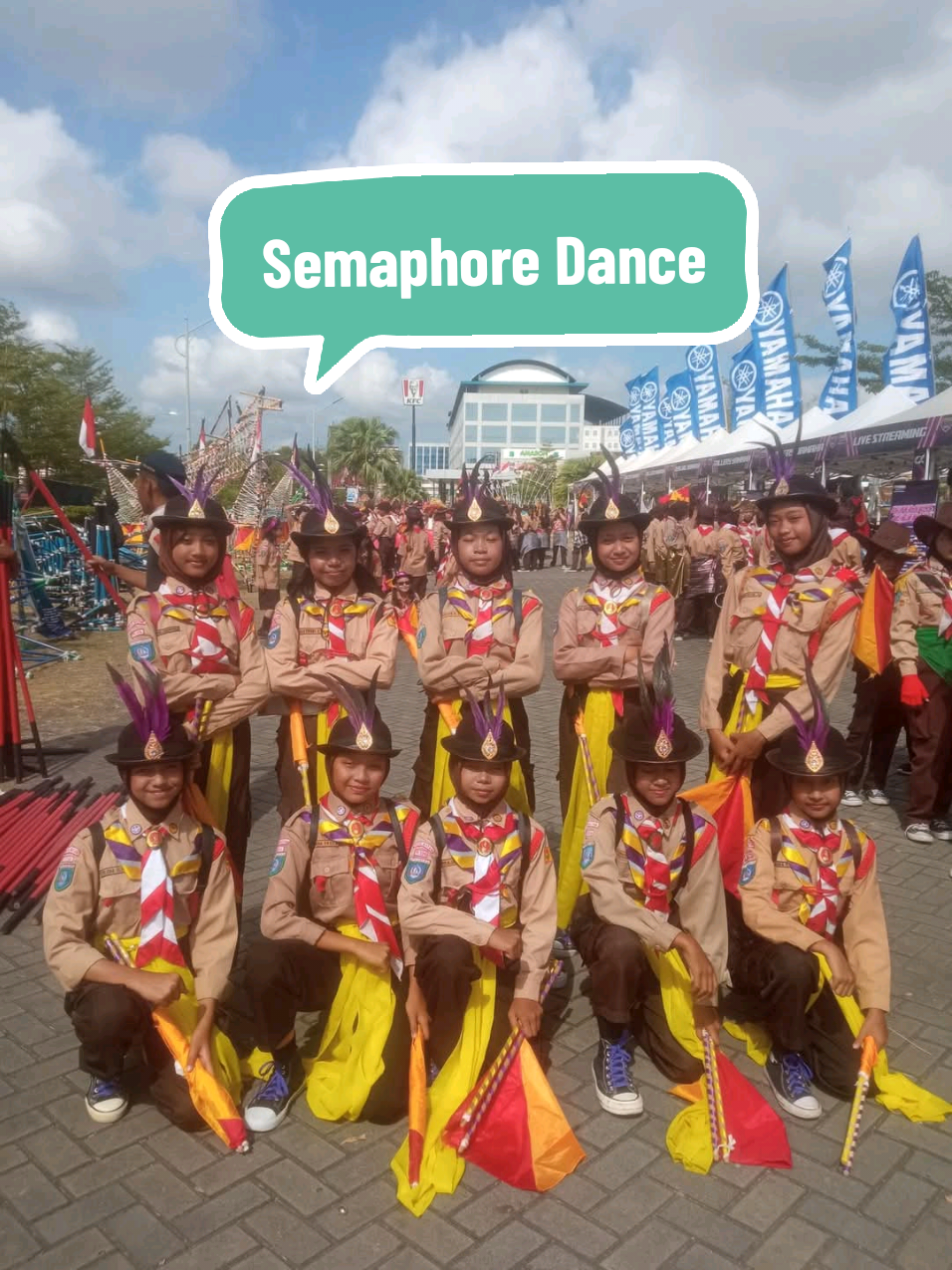 Penampilan Semaphore Dance Penggalang SD #Scoutday2025  #pramuka  #keren  #hikari  #tinatina #ohmydarlingiloveyou  #honeyworks  #engkaumasihanaksekolah  #ternyataabuabu  #makyong  #fyp 