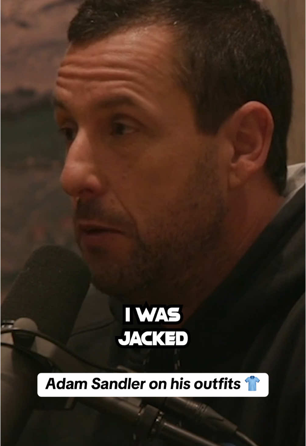 Adam Sandler on why he wears baggy clothes 👕 @pardonmytake 