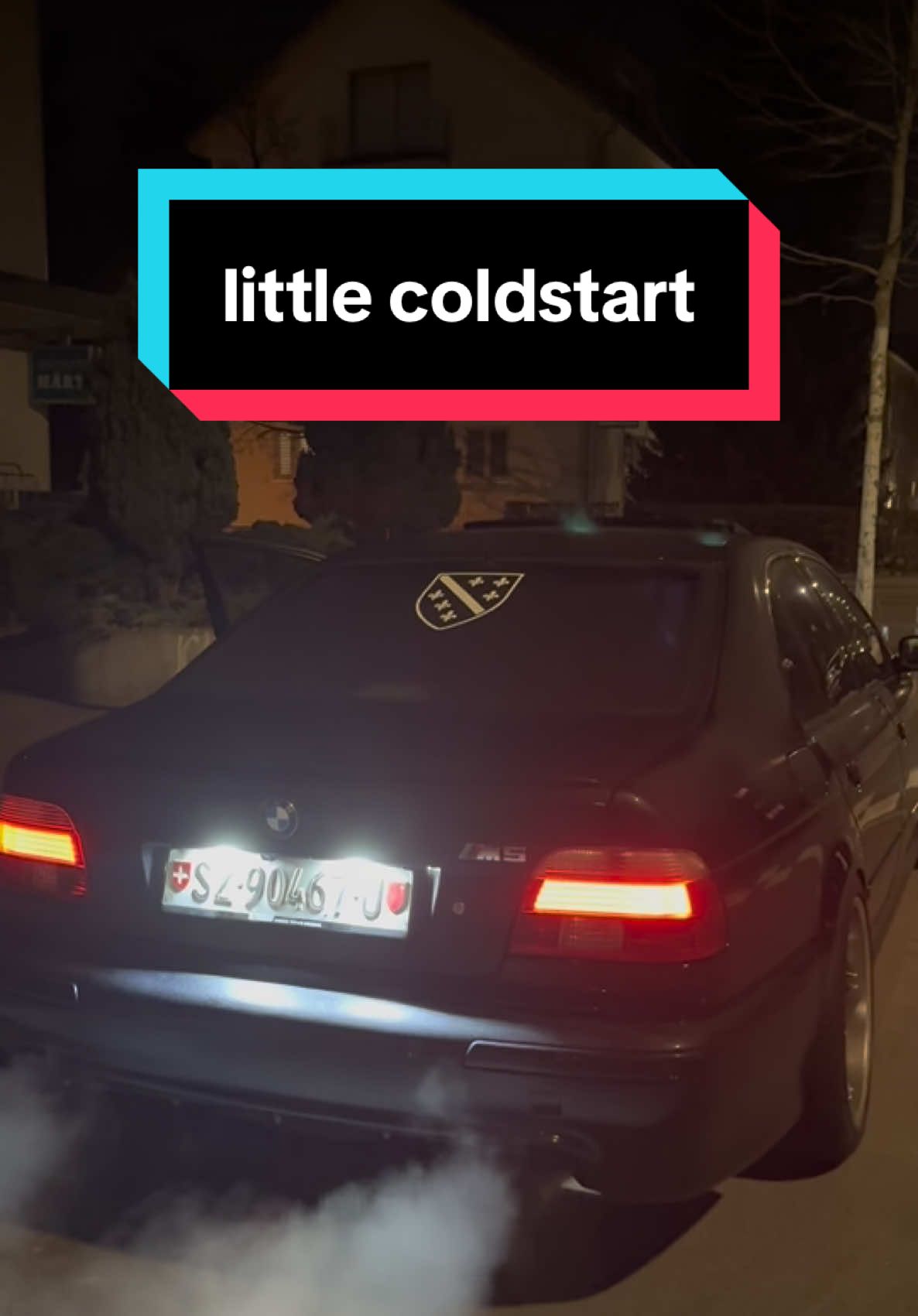 it‘s cold outside. can‘t wait for the summer…. #bmw #m5 #e39 #e39m5 #coldstart #mpower #naturallyaspirated #v8power #fypagee #fyp #videoviral #goviral #fürdich #fürdichseiteviral #foryouu 