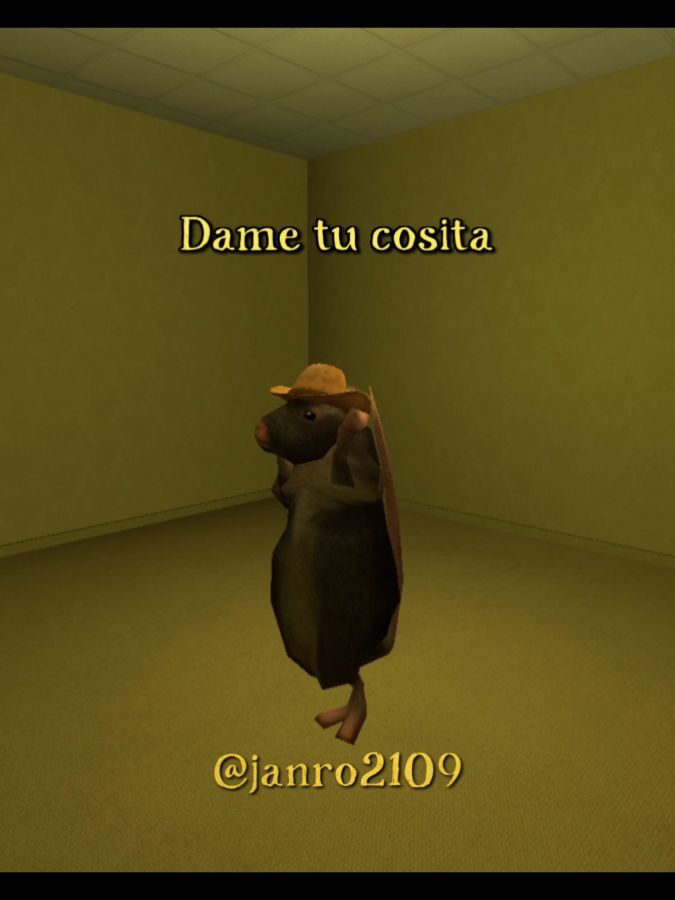 Janro The Rat 🐀 . #dametucosita #dance #trend #letra #gmod #juego #letra #musica 