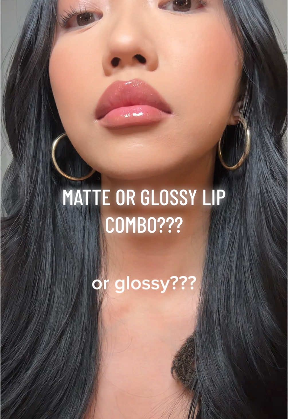 matte or glossy? #lipcombo #matte #lippies #lipliner #liptint #cathyslippies #makeup #makeuptok 