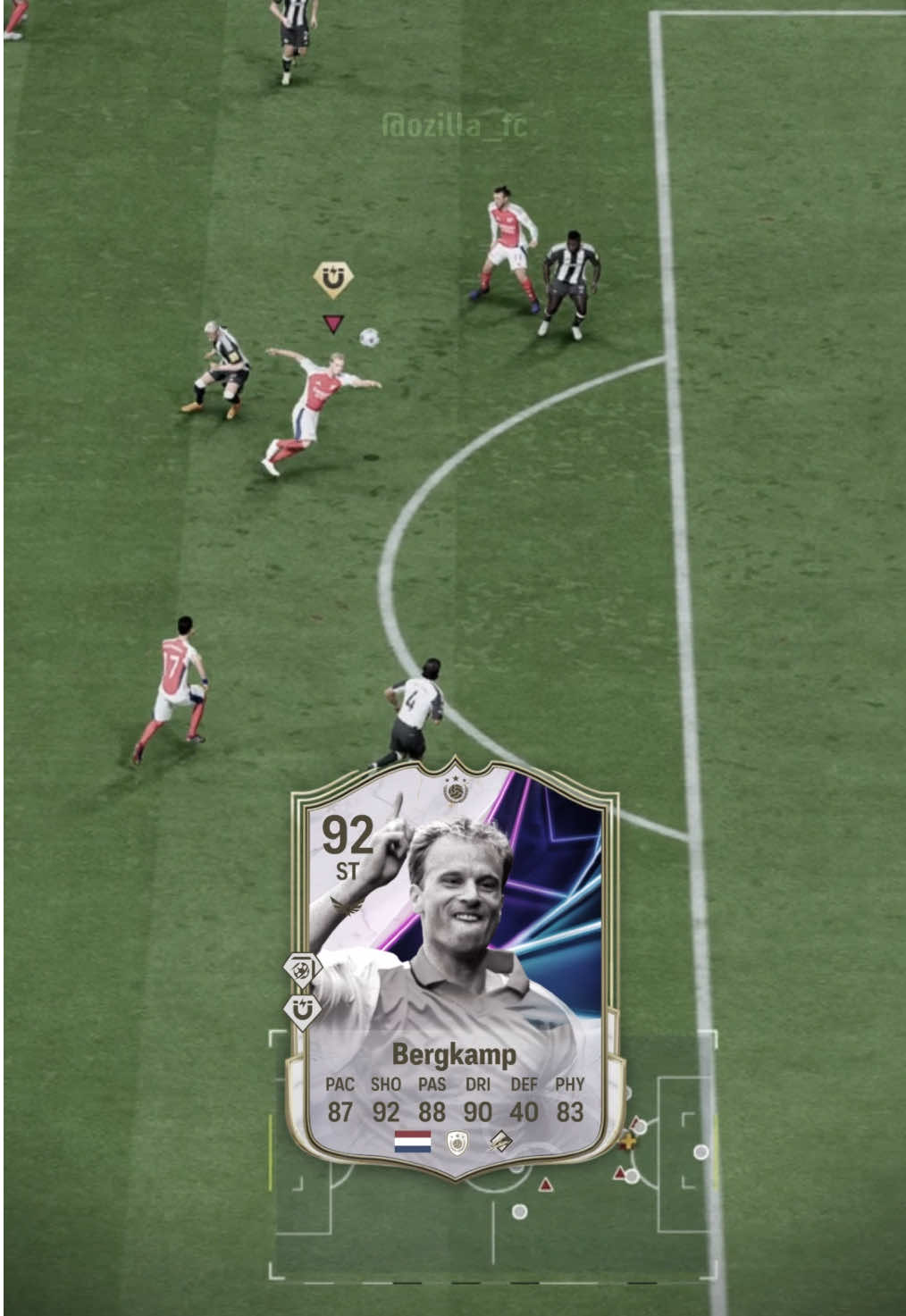 On This Day Bergkamp scored this goal vs Newcastle 🥹 You can’t name a player with a better first touch than him 🤷🏽‍♂️ . . . #eafc #eafc25 #fc25 #fifa #fifa25 #eafcfut #eafcgoals #fifagoals #fifatutorial #bestgoals #eafcskills #skills #ultimateteam #fut #futchamps #fifaultimateteam #fifastreet #proclubs #easportsfc #easportsfifa #easports #panna #nutmeg #football #Soccer #fyp #foryoupage #foryou #edit #bergkamp #dennisbergkamp #arsenal 