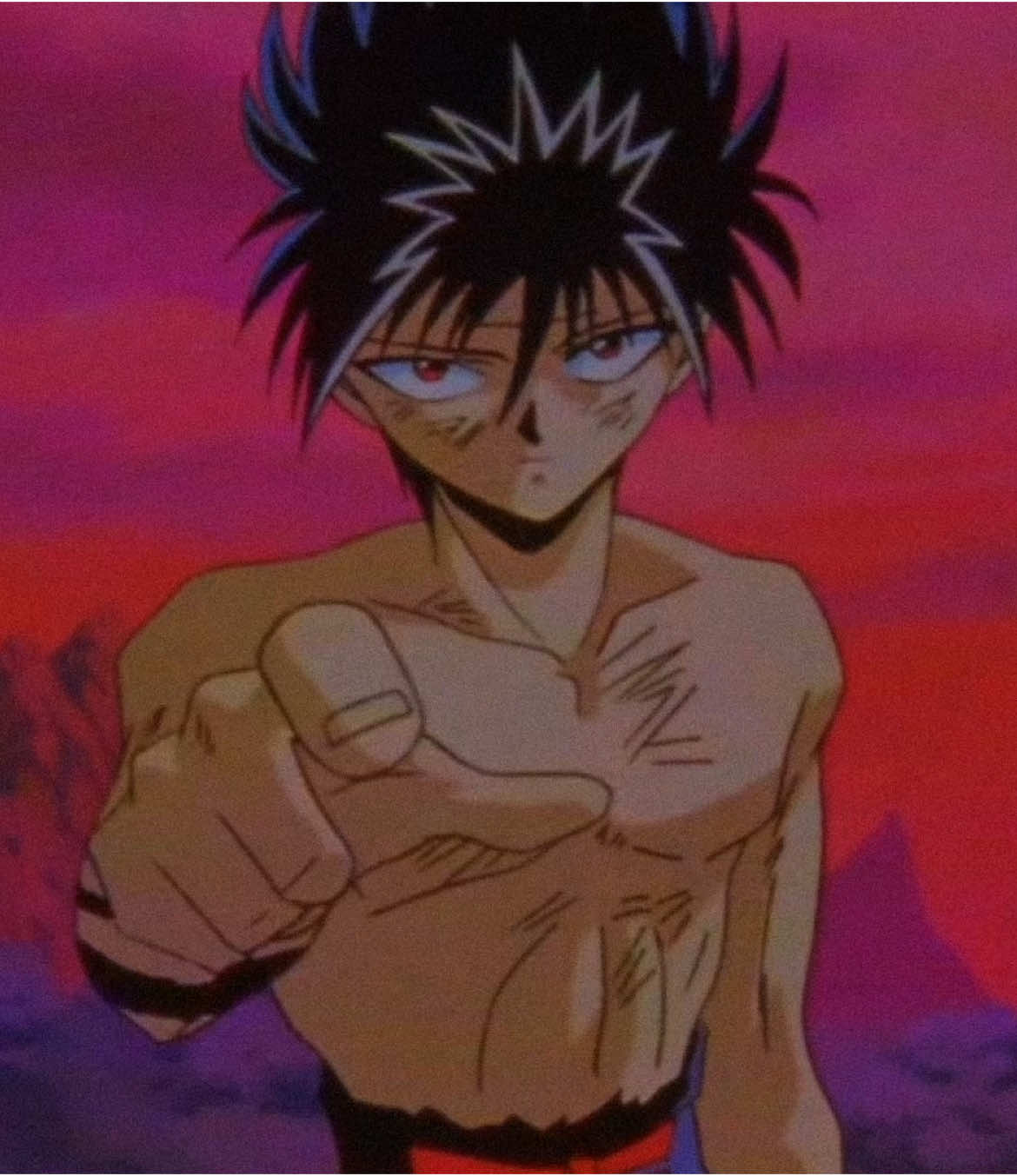 bin a minute i think this is pretty cool, hiei is such a real character, please like ‼️ #hiei #yuyuhakusho #edit #fyp #xyzbca #fypシ #fypage #yusuke #fypシ゚viral 