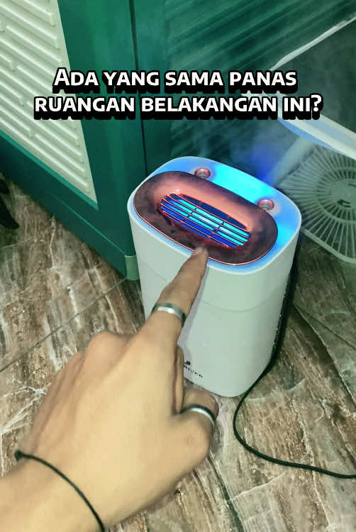 Kamar jadi sejuk pakai ini