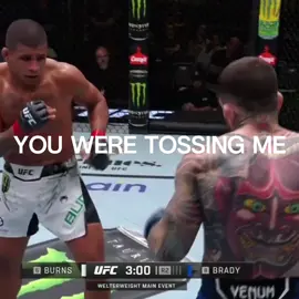 Can't tell if the new text glow is tuff or buns #UFC #gilbertburns #durinho #underrated #mma #seanbrady 