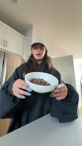 lets make a burger bowl! 