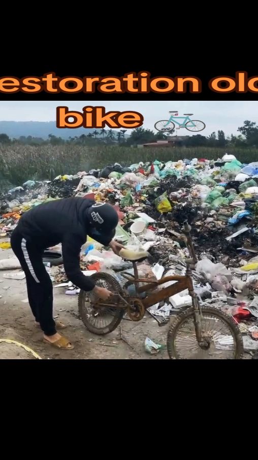 restoration mountain bike old very rusty Restore bicycle BMX broken super old#restoration #oldbike #restore ##model #lfl #bhfyp #beautiful #funnymemes #art #dankmemes #cute #instadaily #k #facebook #musically #tiktokdance #indonesia #photooftheday #style #tiktokmemes #tiktokindia #makeup #memesdaily #reelsinstagram #viralvideos #beauty #lol #fun #trend #insta #foryoupage #edits #funnyvideos@Restoration Of Dirty 