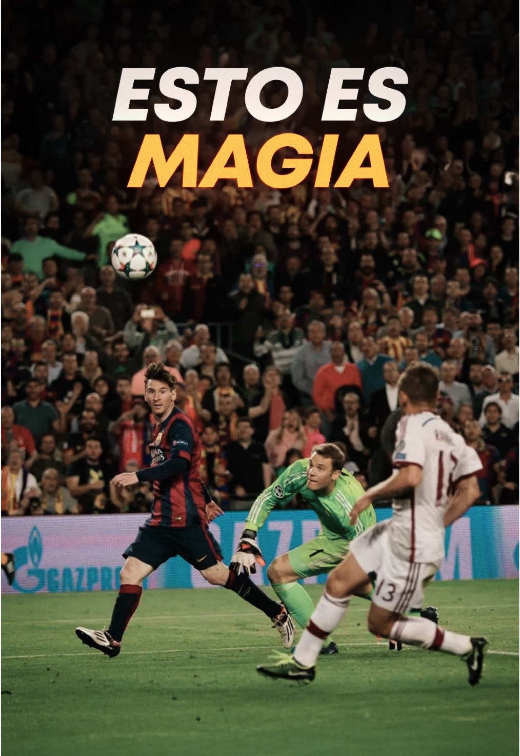 El día que Lionel Messi convirtió el fútbol en magia ⚽🎩 El 6 de mayo de 2015, en la semifinal de la Champions League, el Barcelona se enfrentaba al Bayern Múnich en un duelo de titanes. Con el partido 1-0 a favor del Barça, en el minuto 77, Lionel Messi protagonizó una jugada que quedó para la historia. Recibió el balón en tres cuartos de cancha con Jérôme Boateng marcándolo de cerca. Con un cambio de ritmo y un amague letal, lo dejó en el suelo, desorientado. Frente a él, un Manuel Neuer que ya lo había retado públicamente, pero Messi no dudó: picó el balón con una sutileza perfecta, dejando sin opciones al mejor portero del mundo en ese momento. El Camp Nou explotó, Guardiola se llevó las manos a la cabeza y el Bayern quedó en shock. #Messi #ChampionsLeague #Barcelona #GOAT #FútbolMágico #lionelmessi  #futbolista #futbol #fútbolargentino #championsleague #onside #onsidesports #golesdemessi #footballhistory #argentina #onsidesportsmedia #historiadelfutbol #lionelmessi10 #lionel #bestgoals 