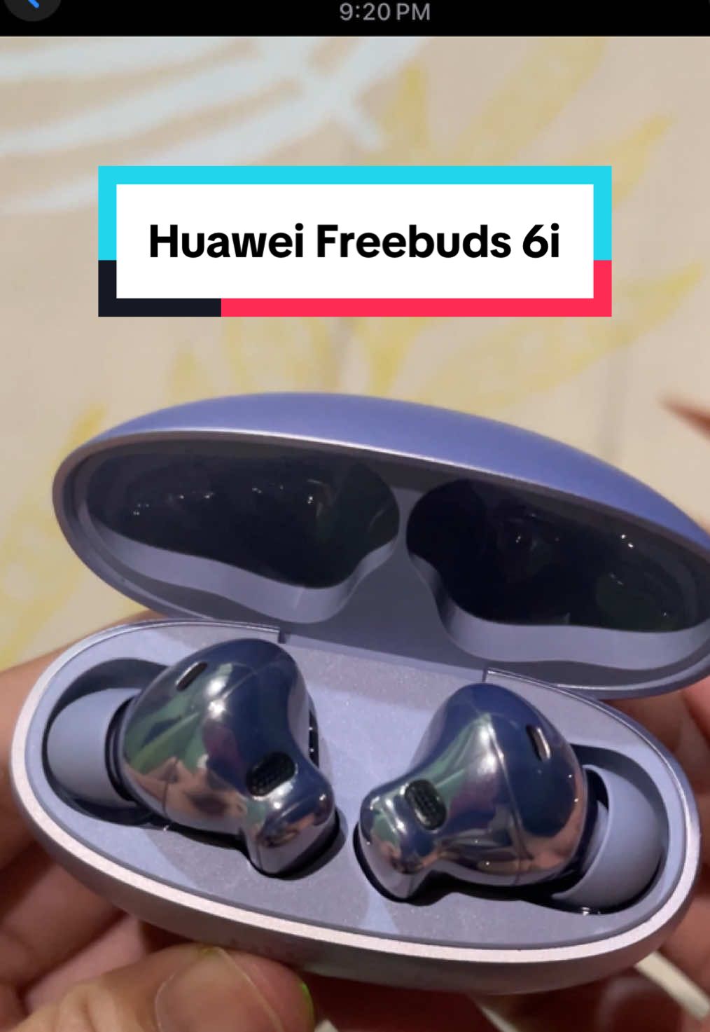 Aesthetic noise cancelling freebuds 🎀✨ #huawei #huaweifreebuds6i #noisecancelling #purple #wirelessearphone #wirelessearbuds 