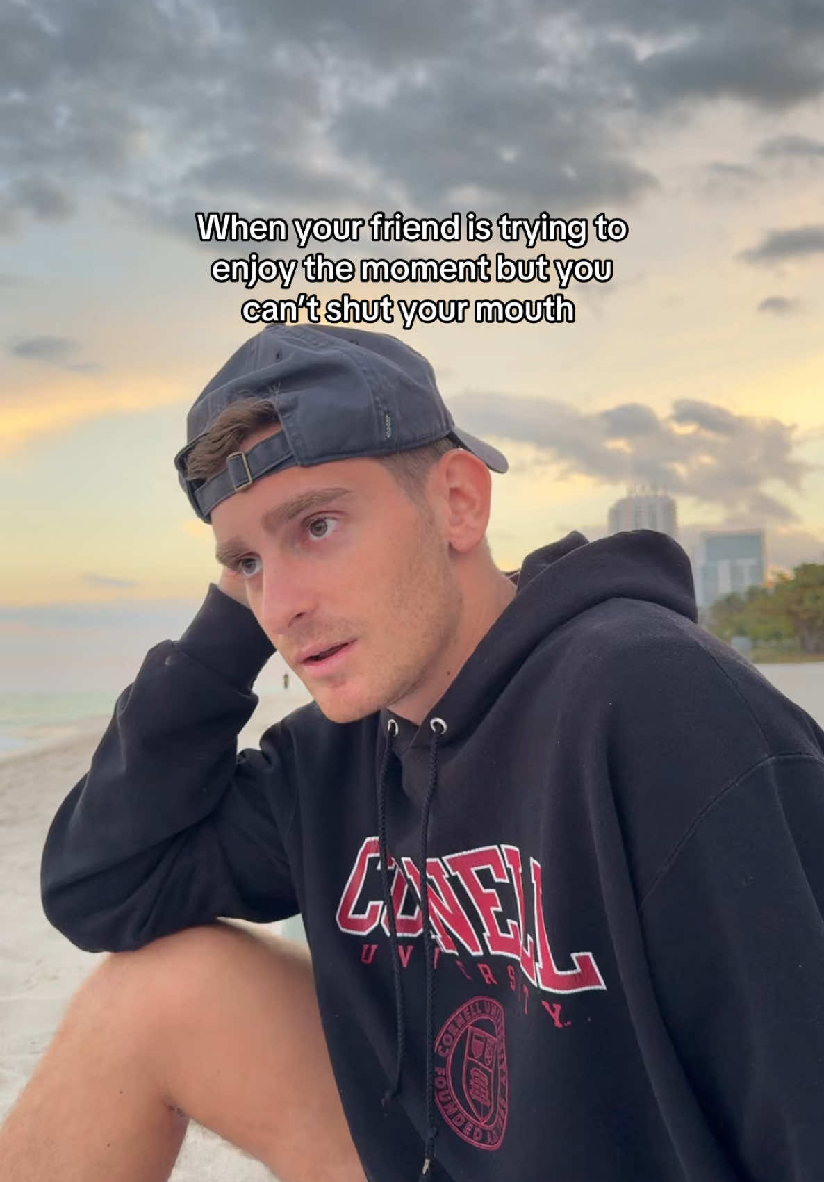 I just have so much to say and Lauren is going to kill me … #friends #frendship #hangingout #beach #miami #relatable #chatterbox 