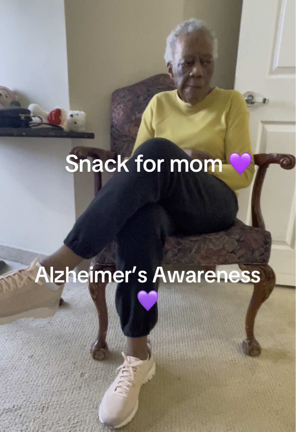 #purpleticketsupport #purpleticket #alzheimerssucks💜 #caregiver #caregiverlife #takingcareofmom #livingwithalzheimers #ilovemymom #alzheimers #alzheimersawareness 