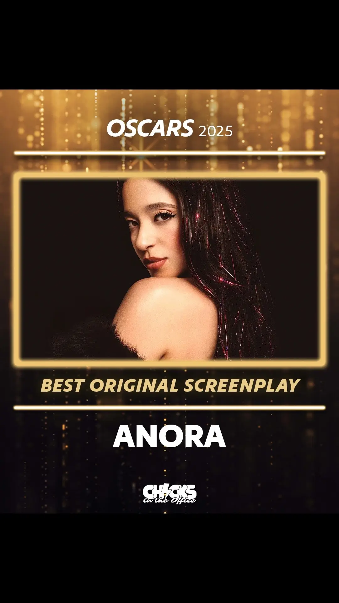 'Anora' takes home the award for Best Original Screenplay #Oscars 🏆