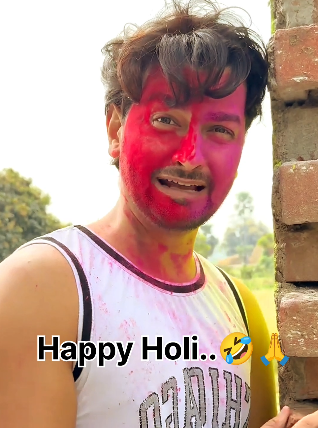 Happy Holi guys...🤣🤣 #fyp #foryoupage❤️❤️ #rocky_sharma_official 