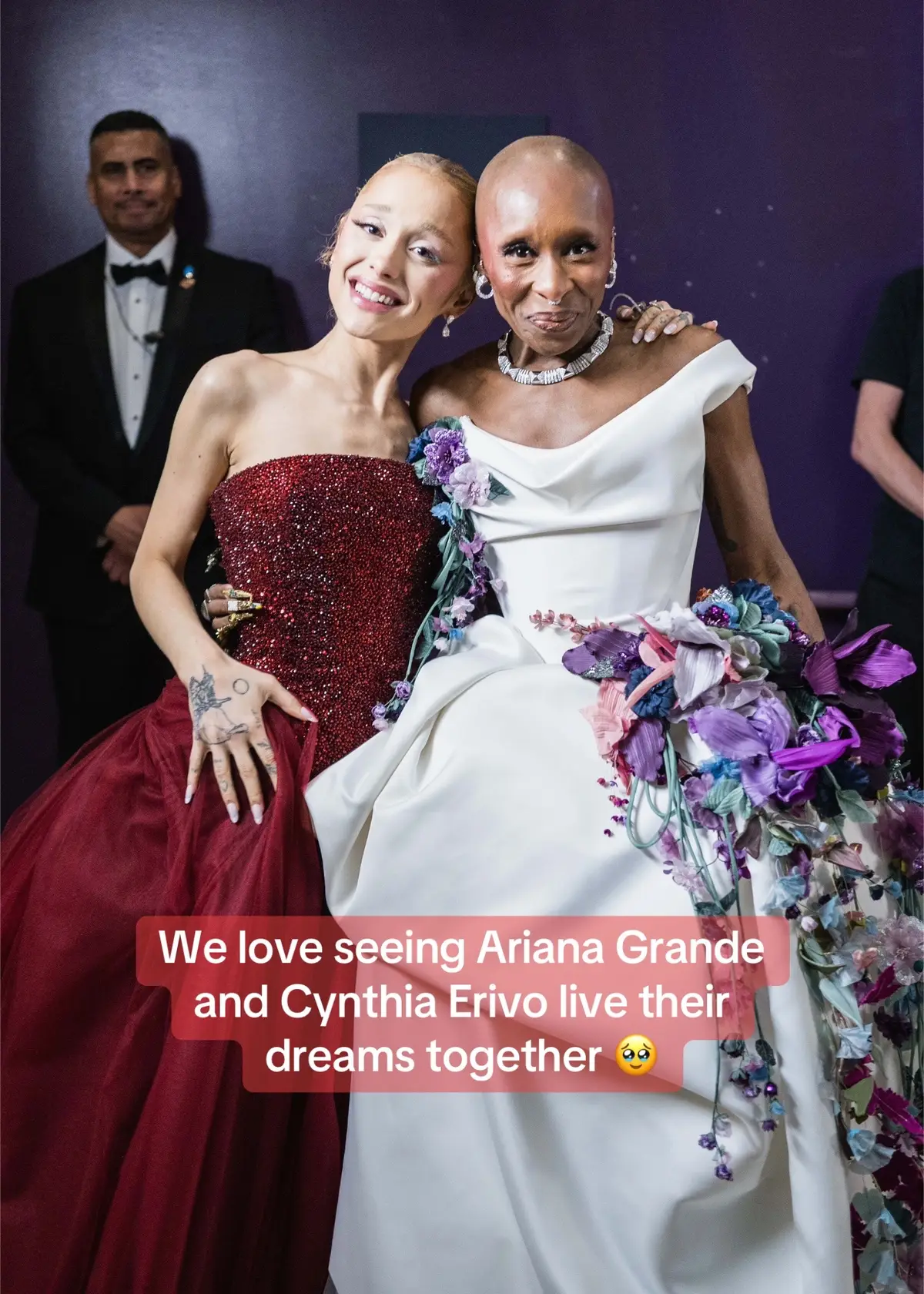 We love seeing Ariana Grande and Cynthia Erivo live their dreams together 🥹