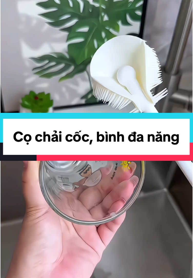 Cọ chải cốc, bình đa năng #giadung #giadungthongminh #giadungtienich #cochai #cochaidanang 