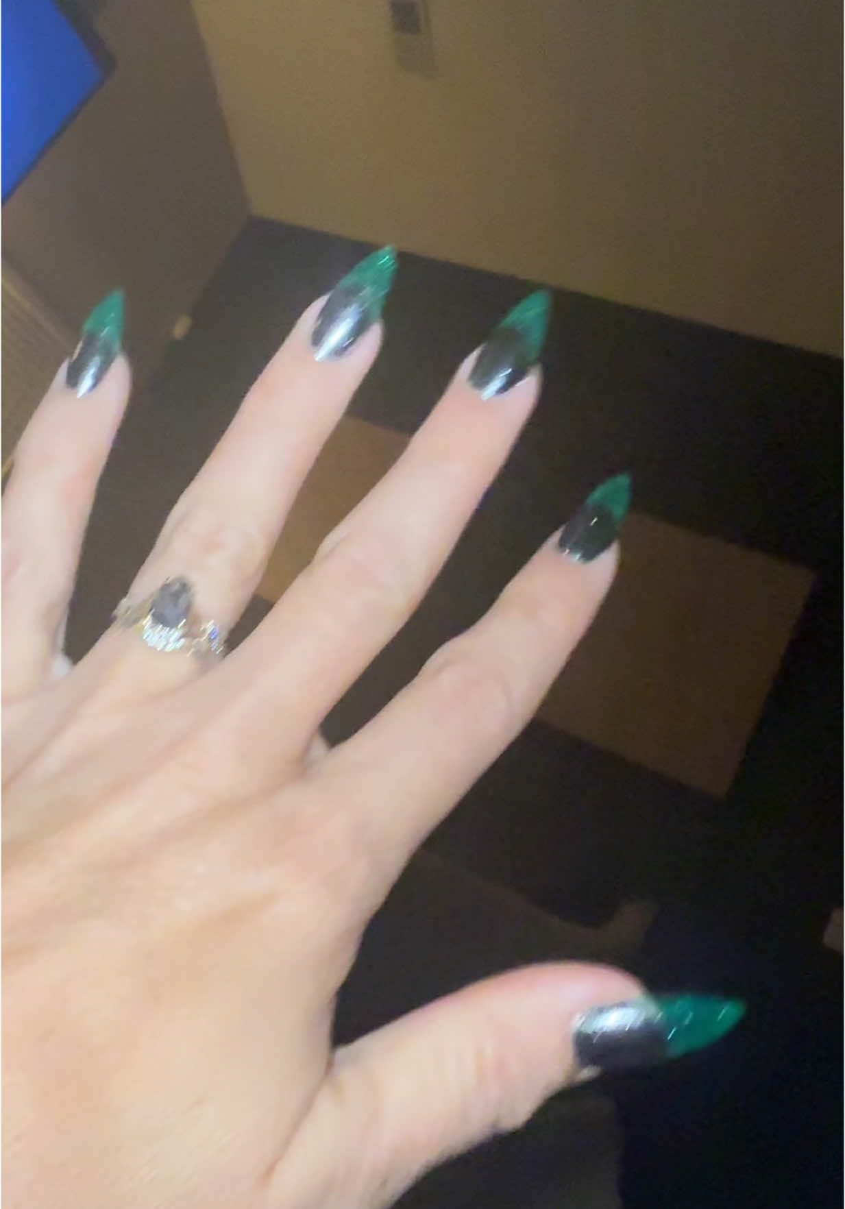 You know….another set 🥵 #stpatricksday #nails #gelxnails 