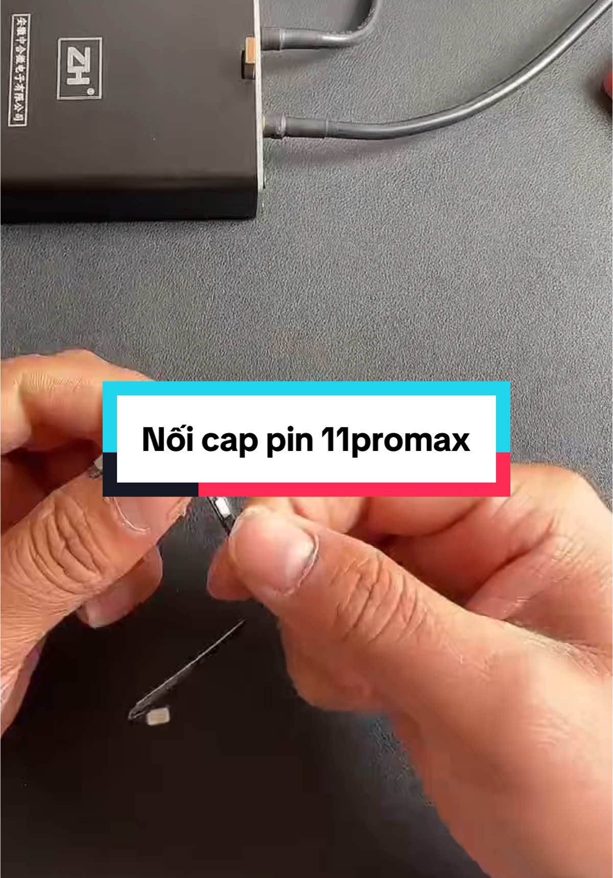 Nối cap pin iphone 11promax#tranglamdienthoai #xuhuongtiktok #fyp #iphone 