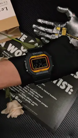 Jam tangan digital sporty smael SL1801 warna gold  #watch #watches #jamtanganpria #jamtangan #sports 