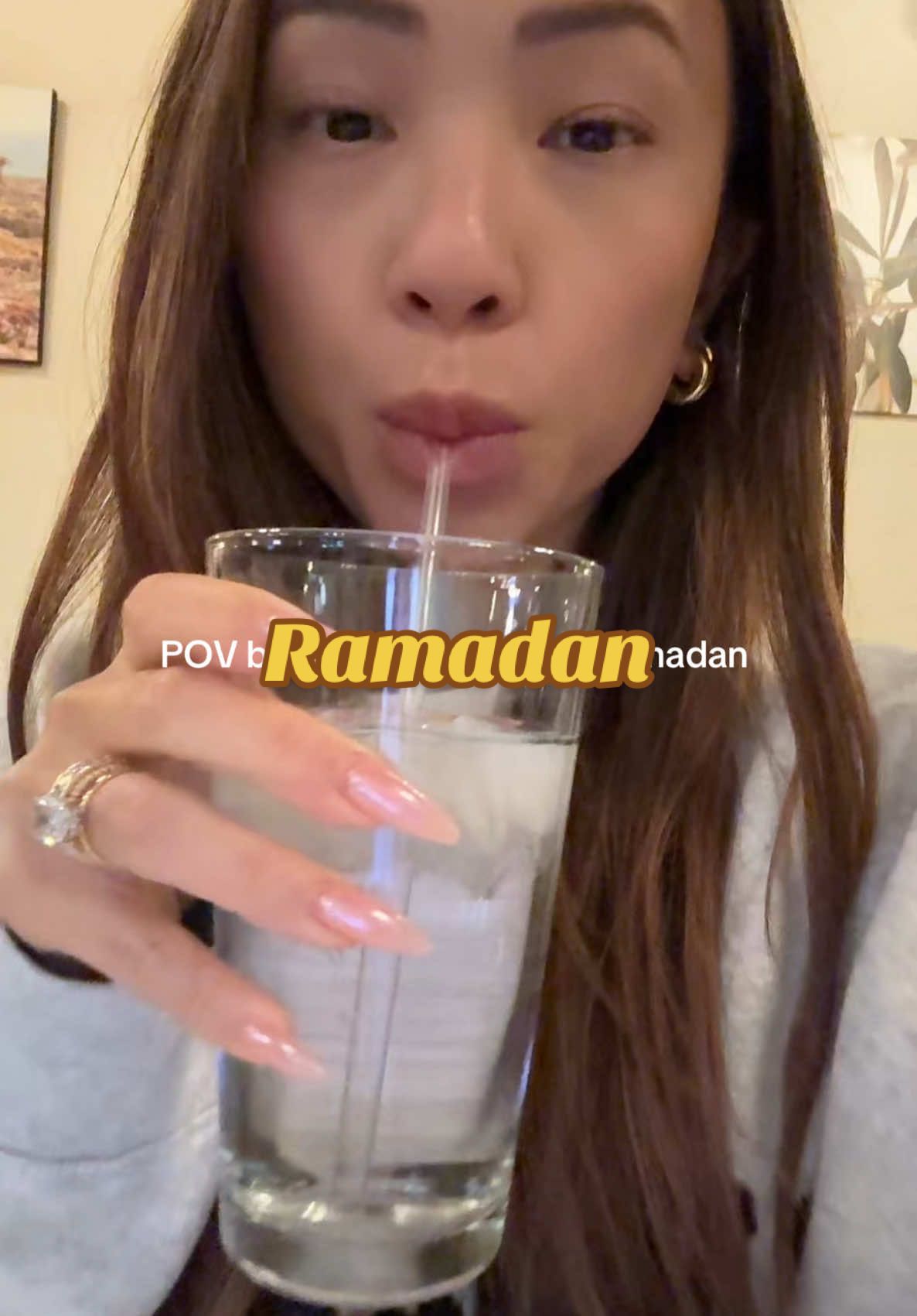 Water ASAP 🧊 #Ramadan #RamadanMubarak #middleeasternfood 