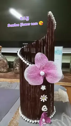 school project 🫶🏻 bamboo flower vase #folowers #views   👉🏻Facebook page Mary Ann Ocio Alapa-ap please 🙏🏻🙏🏻follow  may page thank you so much 🙏🏻 guys 