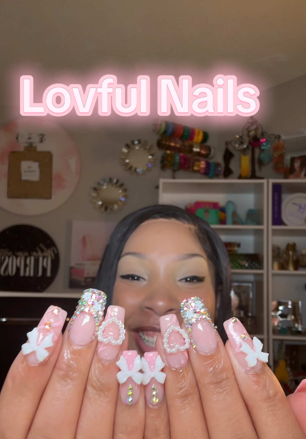 The Perfect Press-Ons For My Short Nail Lovers! 💅🏽✨ #shortnailsideas #lovfulnails #pressons #pressonsnails #pressonsets #lovful 