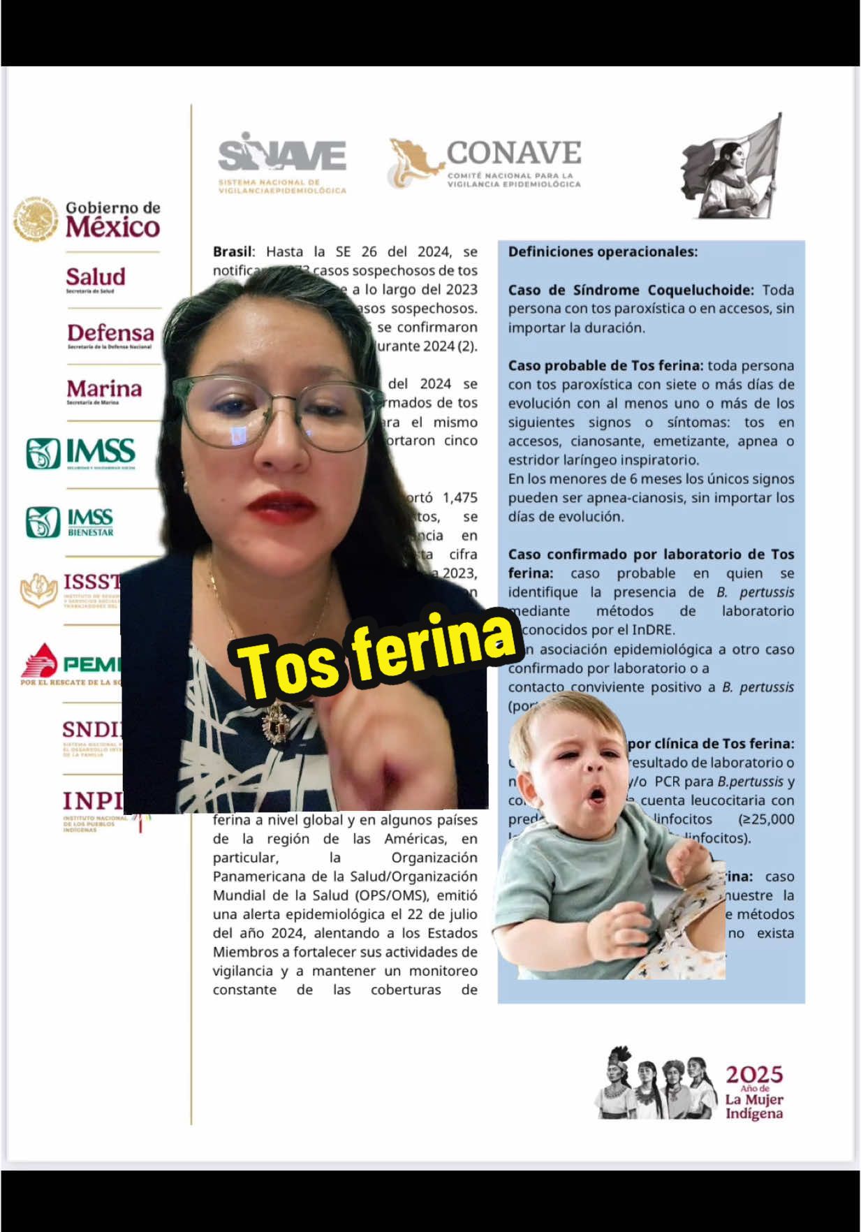 Aviso Epidemiológico Tos ferina 😨🫁 #doctorsoftiktok #pediatra #tos #bacteria #prevencion #pediatria #noticias #doctora #fyp 