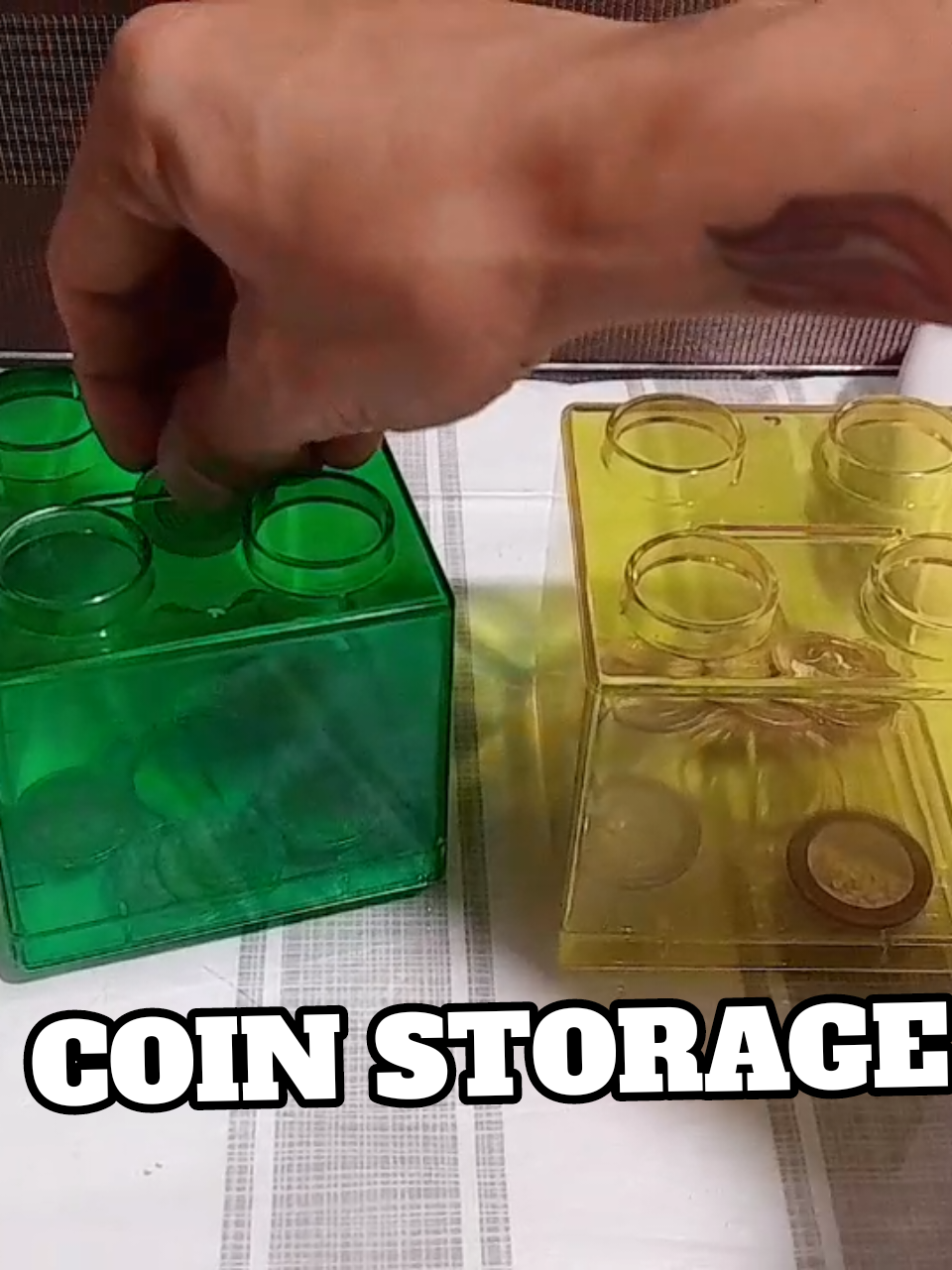 Alkansya #alkansya #coinstorage #coinorganizer #coinholder 