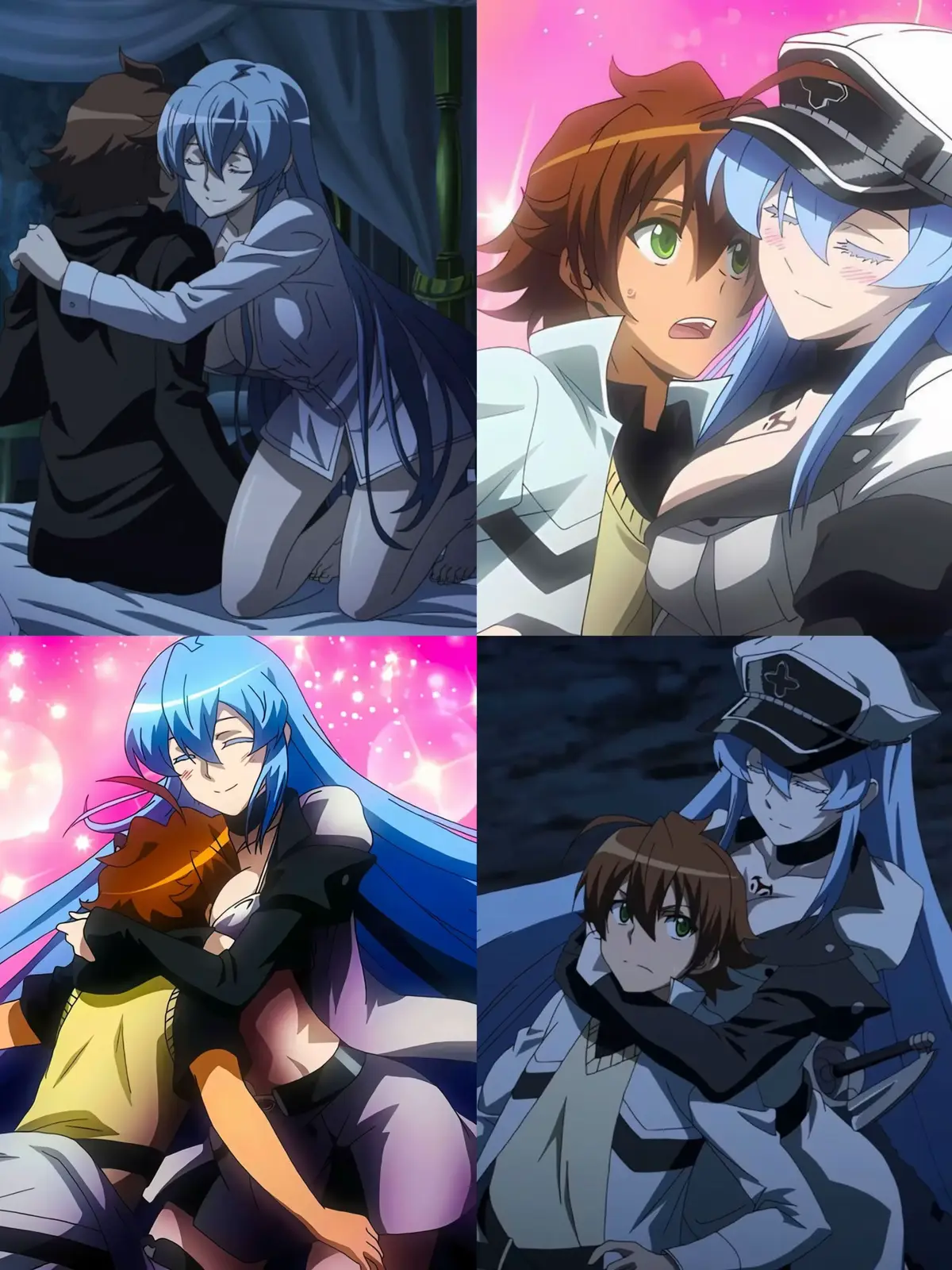 Esdeath is infatuated with Tatsumi and sees him as someone who could match her strength and spirit. However, Tatsumi's heart ultimately belongs to Mine, and he does not reciprocate Esdeath's romantic feelings  Fatally wounded, Esdeath encases herself in ice as the poison tears through her body. As she dies, Esdeath sees Tatsumi flying towards them, and thinks about his smile before succumbing to her wounds, noting that her one regret is that he never smiled at her affectionately… #akamegakill #esdeath #tatsumi #tatsumixesdeath #animedeath #unrequitedlove #animeships #anime #animesadmoment #animesadending #manga #lightnovel #fyp #foryou 