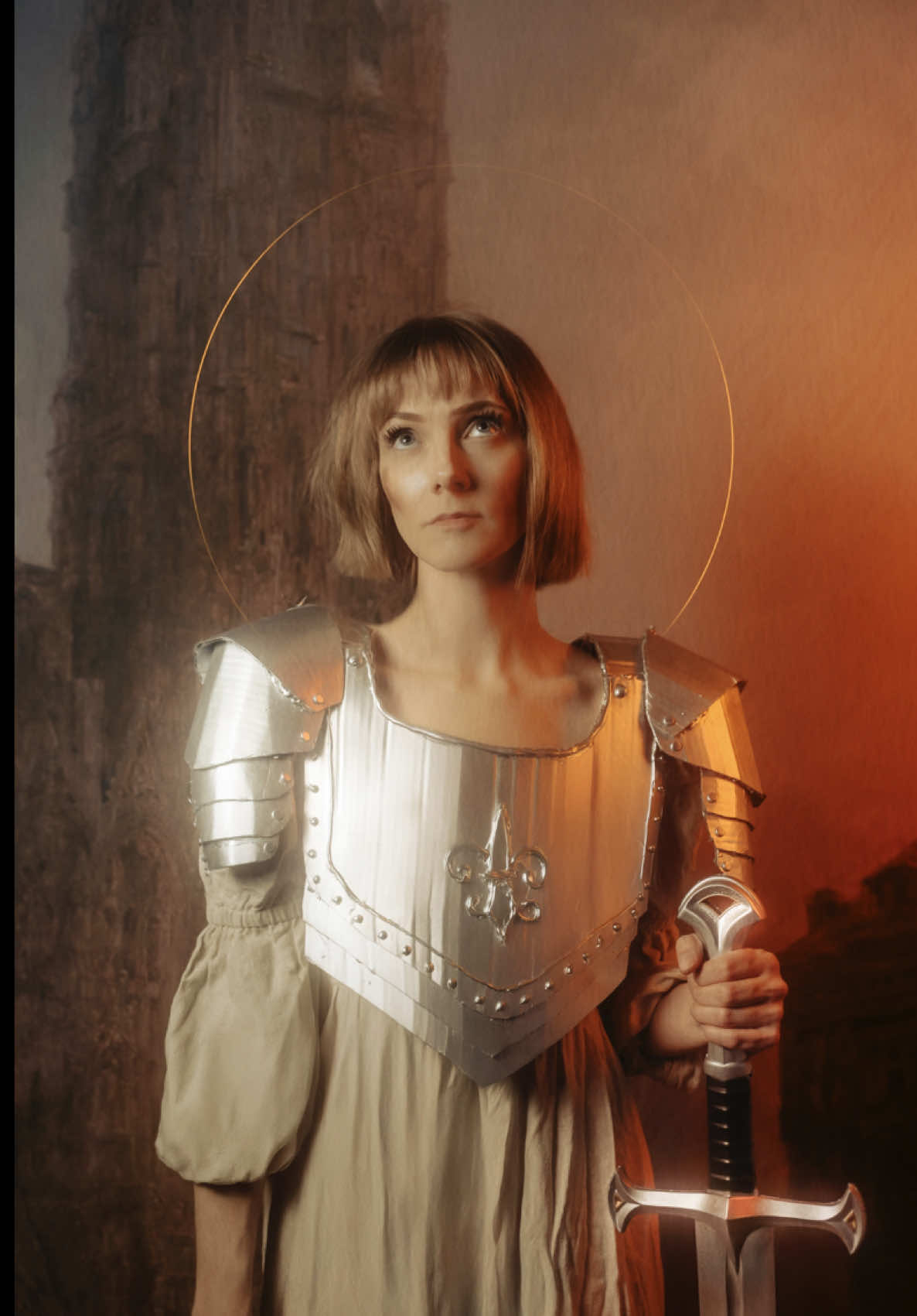 Joan of Arc (cosplay and portrait). I made my 