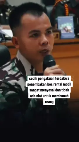 sidang lanjutan penembakan bos rental di pengadilan militer  #bosrental #pengadilanmiliter #tni #penembakan 