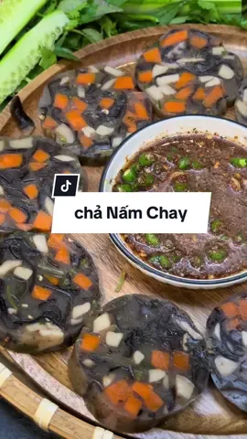 Chả nấm chay- giò thủ Chay . ăn chay mà nhiều món ngon quá mn ơi #duyenoioi #food #ancungtiktok #ReviewFood #mukbang #anvat #anchay 