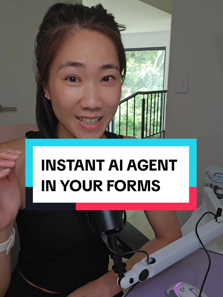 Insane how AI Agents can be added instantly to form - this cuts out so many steps in lead gen to purchase stage! #leadgen#aiagents #ai #artificialintelligence #aitools #jotform #brandnat #nataliechoprasert #futureailab