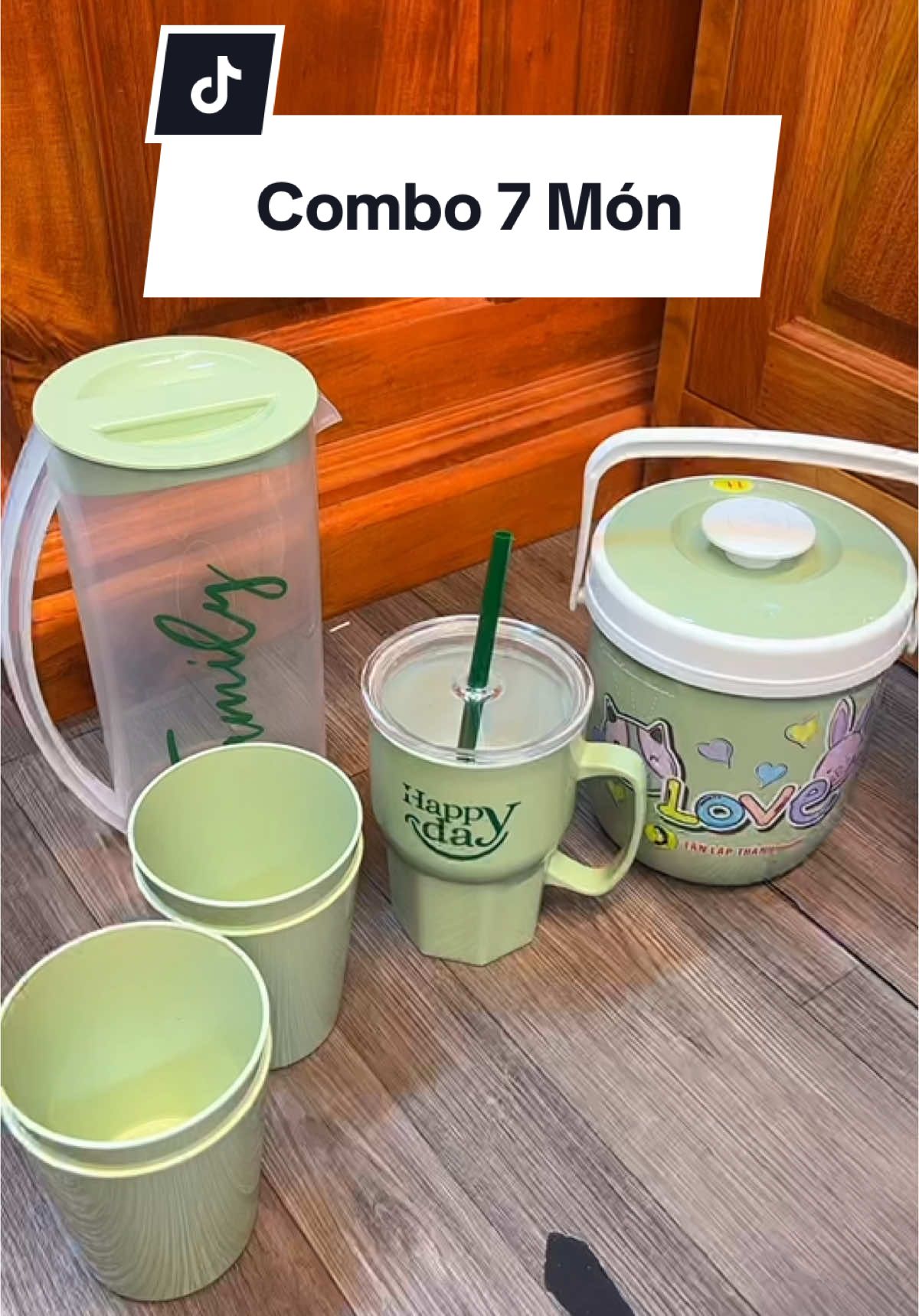 Combo 7 món : 1 phích đá - 1 ly giữ nhiệt - 1 ca trà đá - 4ly nhựa mà giá chỉ 85,5k. Mn săn nhanh nha đang có deal giá tốt í #xuhuongtiktok #xuhuong #muasamcungtiktok #lynhuahottrend #binhgiunhiet #lygiunhiet #giadungtienich 