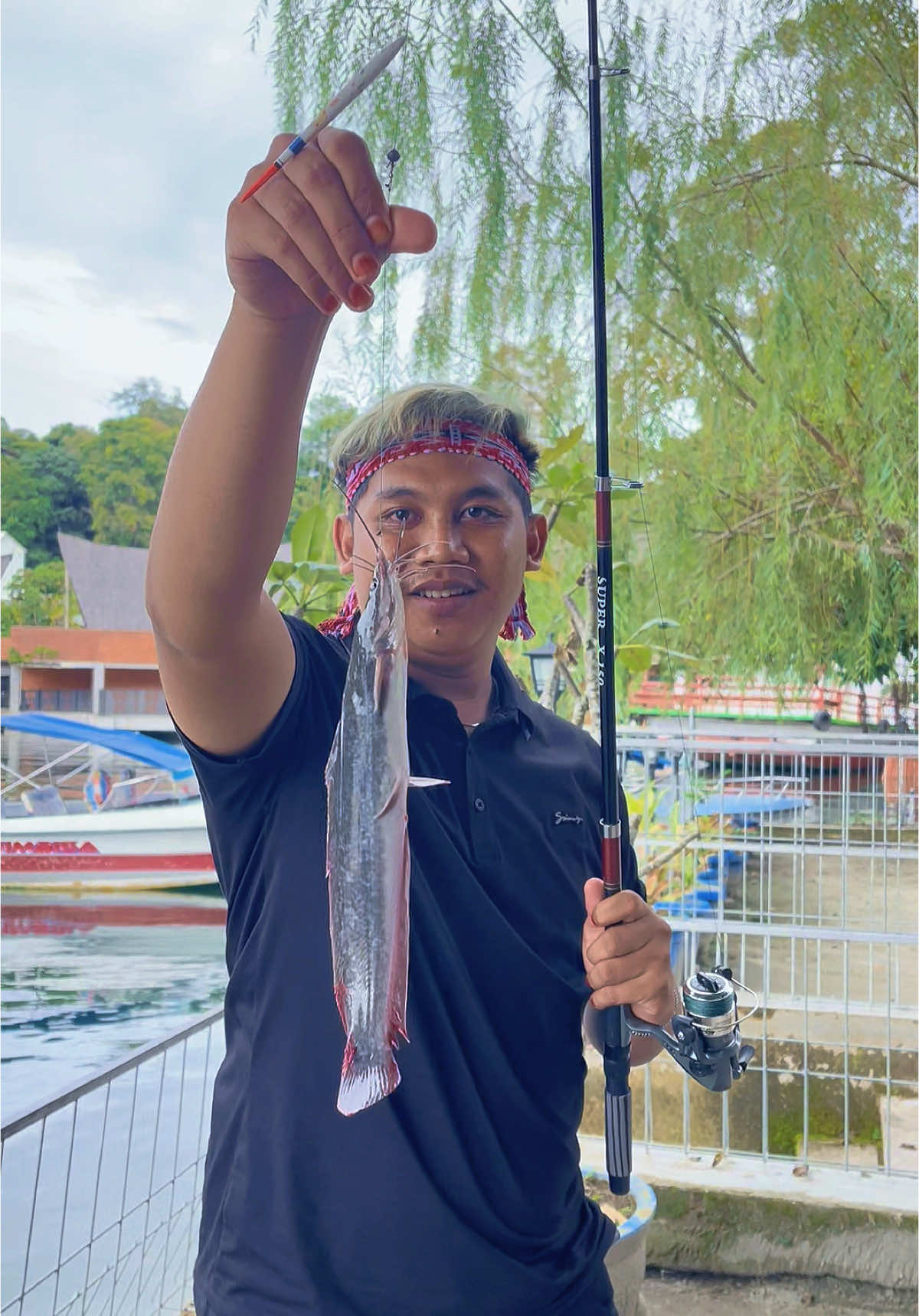 Akhirnya selama 4 hari di danau baru 1 dapat ikan