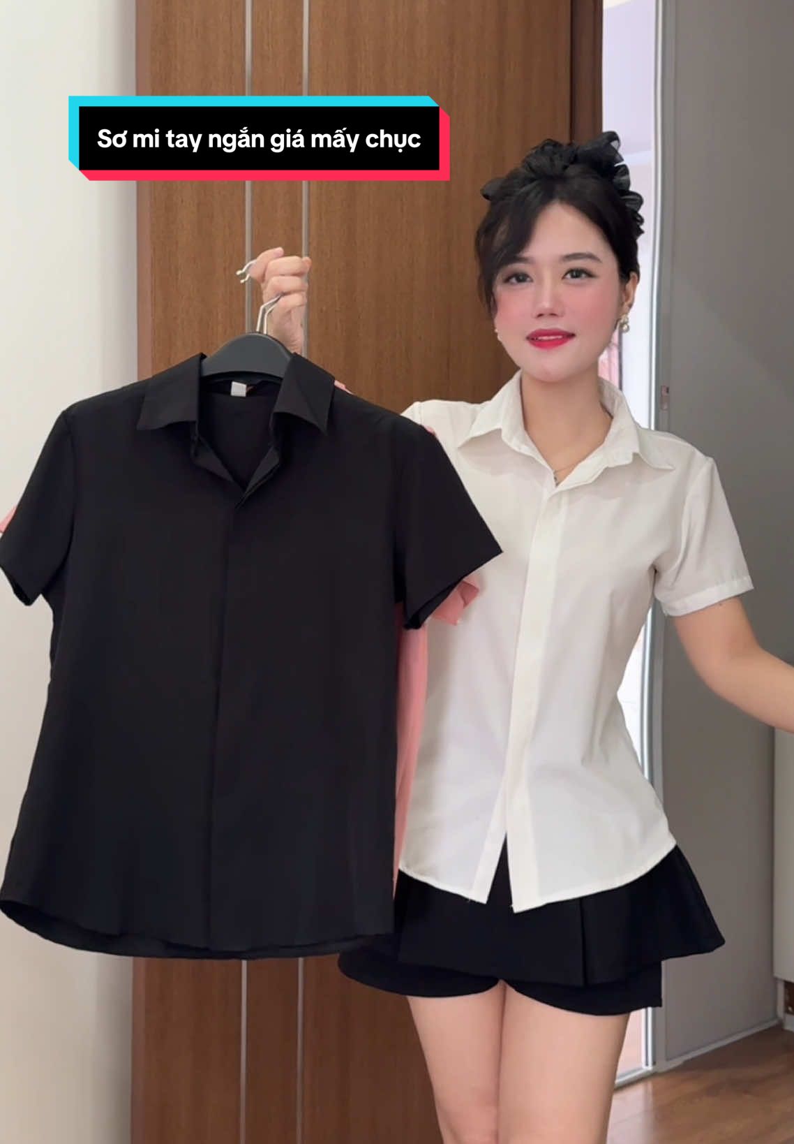 Sơ mi tay ngắn giá mấy chục #somi #somingantay #somicongso #goiyphoido #thoitrangcongso #fybシ #review #fashion #thoitrangnu #hienhoidieu #viralvideo #atkoc  