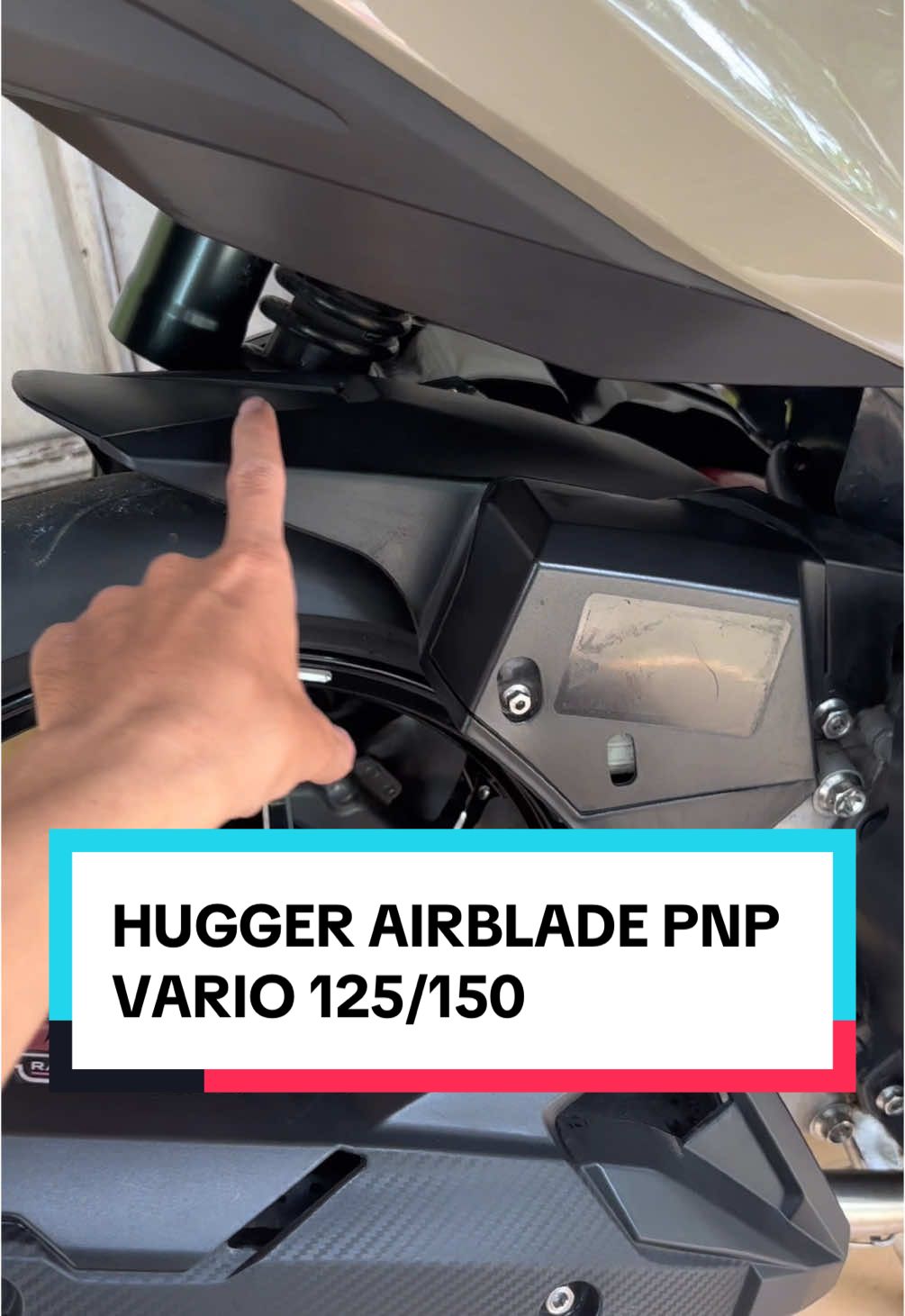 Hugger airblade new/old pnp vario 125/150, cekout di keranjang kuning di bawah #huggerairblade #hugger #spakborkolong 