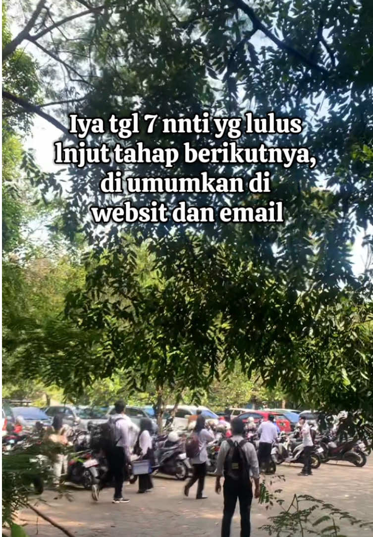 Iya tgl 7 nnti yg lulus lnjut tahap berikutnya, di umumkan di websit dan email … #sppi #sppi2025 #sppibatch3 