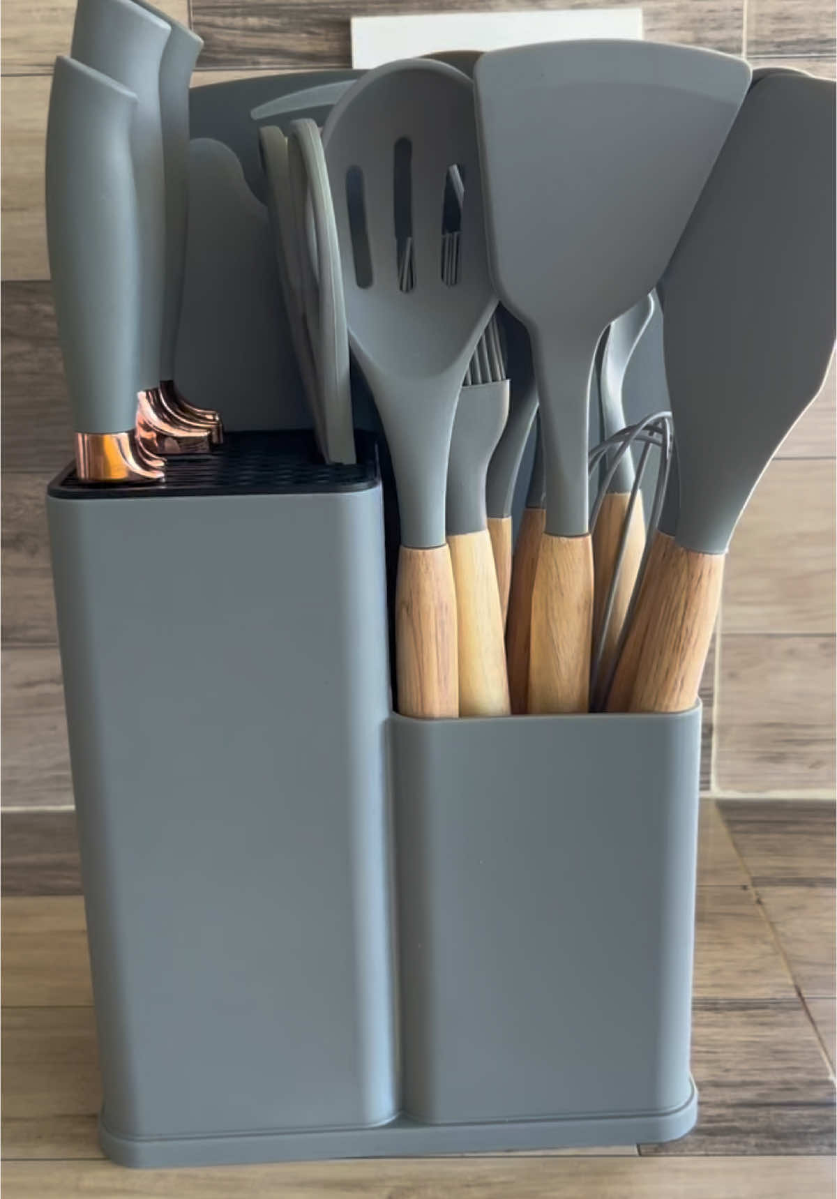 19 pcs silicone utensils #utensils #kitchenwares #set #silicone #siliconeladdle 
